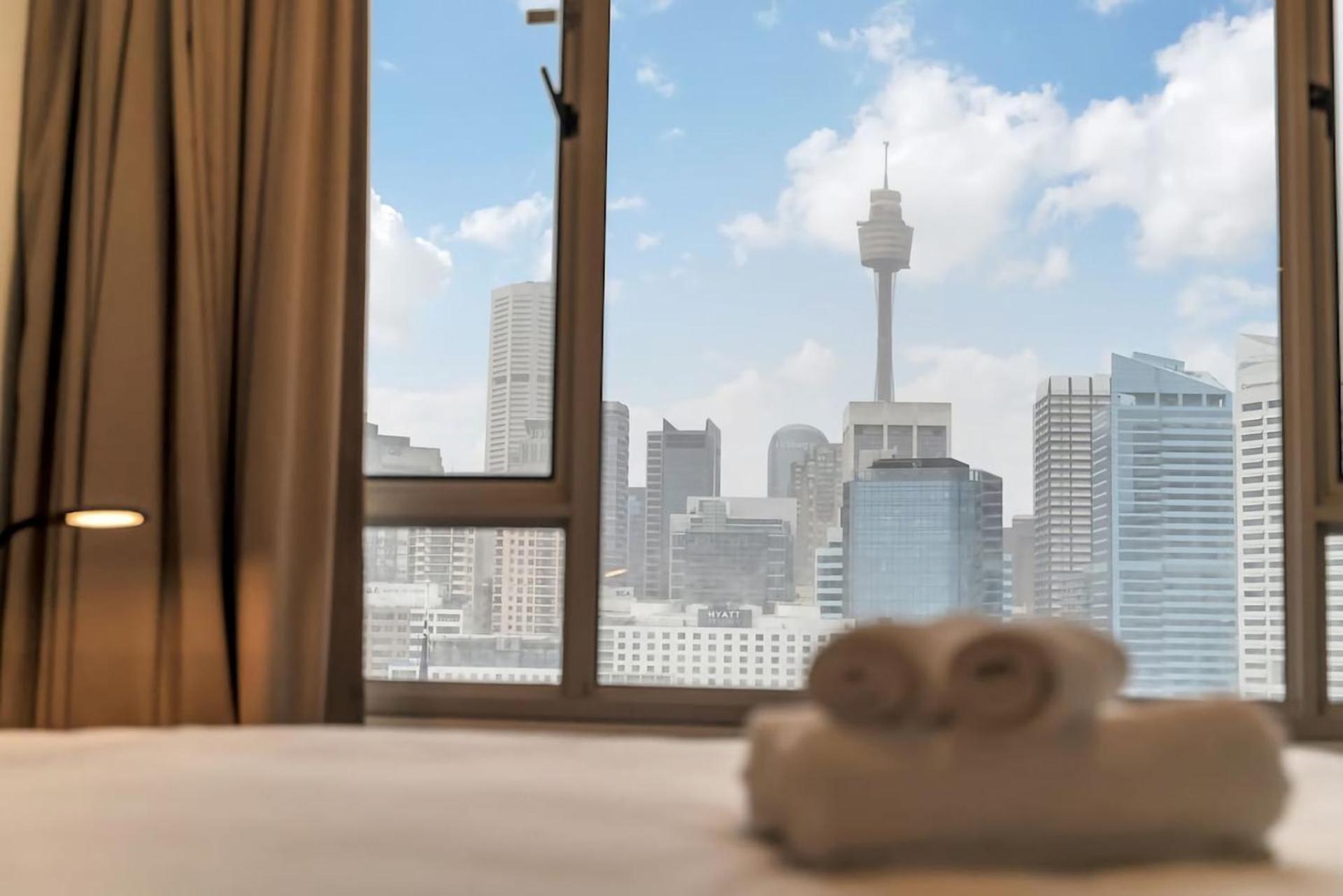 Dream Harbour View Parking Gym Pool Apartment Sydney Exterior photo